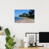 Schilderachtig Hawaiian Coast Uitzicht Poster (Thuiskantoor)
