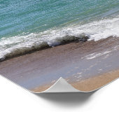 Schilderachtig Hawaiian Coast Uitzicht Poster (Hoek)