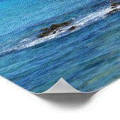 Schilderachtig Hawaiian Coast Uitzicht Poster (Hoek)