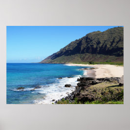 Schilderachtig Hawaiian Coast Uitzicht Poster