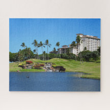 Schilderachtig Hawaiian Golf Course puzzel