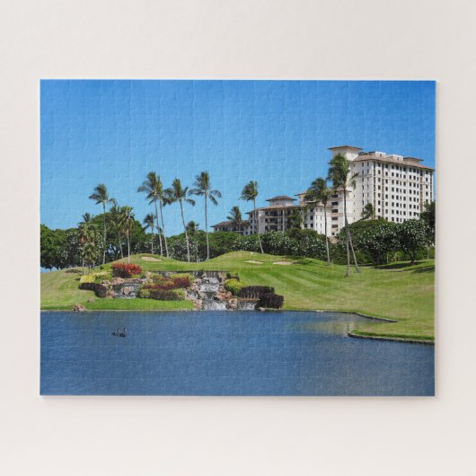 Schilderachtig Hawaiian Golf Course puzzel (Horizontaal)
