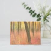 schilderachtig herfst abstract briefkaart (Staand voorkant)
