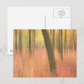 schilderachtig herfst abstract briefkaart (Voorkant / Achterkant)