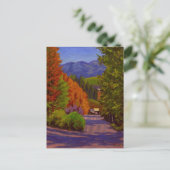 Schilderachtig herfst Crested Butte Colorado Brief Briefkaart (Staand voorkant)