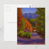 Schilderachtig herfst Crested Butte Colorado Brief Briefkaart (Voorkant / Achterkant)