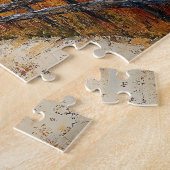Schilderachtig herfstlandschap rustiek legpuzzel (Zijkant)