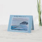 Schilderachtig heuvellandschap kaart (Voorkant)