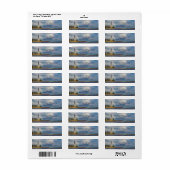 Schilderachtig Hillsboro Inlet Light gepersonalise Etiket (Full Sheet)