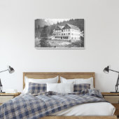 Schilderachtig Hot Sprints Bldg Canvas Afdruk (Insitu (Slaapkamer))