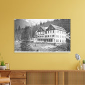 Schilderachtig Hot Sprints Bldg Canvas Afdruk (Insitu (Woonkamer))