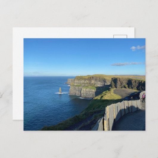 Schilderachtig Ierland Cliffs of Moher Feestdagenkaart (Voorkant / Achterkant)