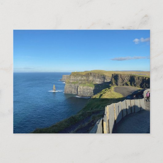 Schilderachtig Ierland Cliffs of Moher Feestdagenkaart (Voorkant)