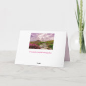 schilderachtig - Ierland wenskaart Feestdagen Kaart (Achterkant)