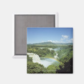 Schilderachtig Iguazu Herfsten in Zuid-Amerika Magneet (Voorkant / Achterkant)