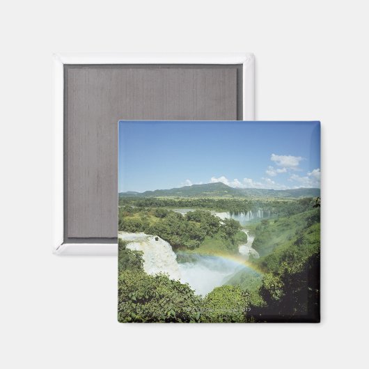 Schilderachtig Iguazu Herfsten in Zuid-Amerika Magneet (Voorkant / Achterkant)