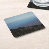 Schilderachtig Inspirerend gebergte Fotografisch A Kartonnen Onderzetters (Schuin)