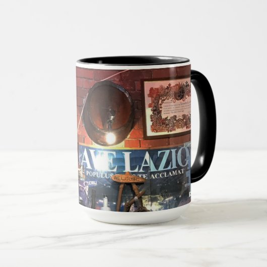 Schilderachtig Italiaans tekent Mok (Voorkant rechts)