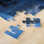 Schilderachtig josemiet in de winter legpuzzel (Zijkant)