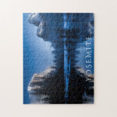 Schilderachtig josemiet in de winter legpuzzel (Verticaal)