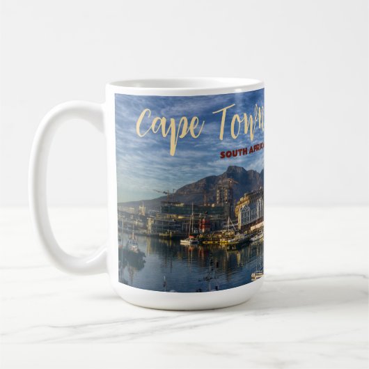 Schilderachtig Kaapstad Koffie Souvenir Mok Cup (Links)