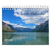 Schilderachtig kalender 2016 Rocky Mountains (Hoes)