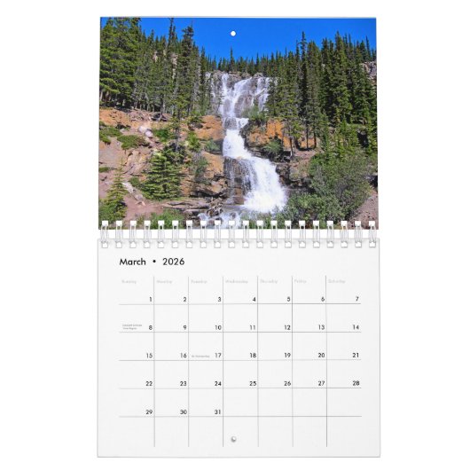 Schilderachtig kalender 2016 Rocky Mountains (Mar 2026)