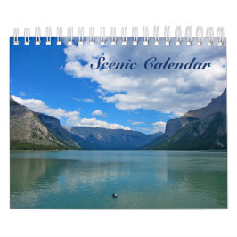 Schilderachtig kalender 2017 Rocky Mountains
