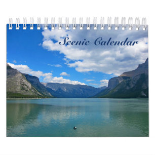 Schilderachtig kalender 2018 Rocky Mountains