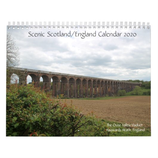 Schilderachtig kalender Schotland/Engeland 2020 (Hoes)