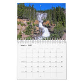Schilderachtig kalender voor de Rocky Mountains (Mar 2027)