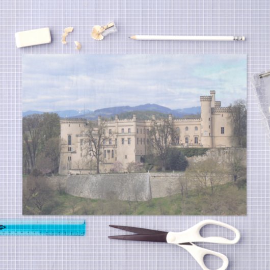 Schilderachtig karton Wolfsberg Tissuepapier (Craft)