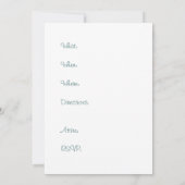 Schilderachtig Kauai Invitation Kaart (Achterkant)