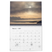 Schilderachtig Keniaanse schiereiland, Alaska Cale Kalender (Feb 2027)