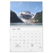Schilderachtig Keniaanse schiereiland, Alaska Cale Kalender (Mar 2026)