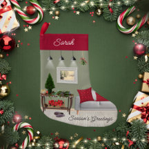 Schilderachtig kersttafereel