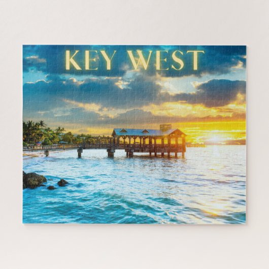 Schilderachtig Key West Pier Legpuzzel (Horizontaal)
