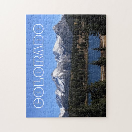 Schilderachtig kleurrijk meer van Molas Legpuzzel (Verticaal)