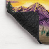 schilderachtig kunst Muismat "Smoky Mountain Eagle (Hoek)