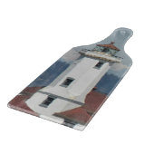 Schilderachtig Kust Vuurtoren Foto Snijplank (Hoek)