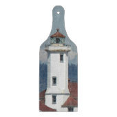 Schilderachtig Kust Vuurtoren Foto Snijplank (Voorkant)