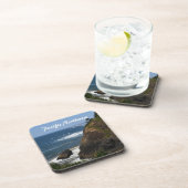 Schilderachtig kustlijn van het noordwesten van de bier onderzetter (Rechterzijde)