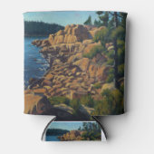 Schilderachtig kustscène in Acadia National Park Blikjeskoeler (Voorkant)