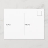 Schilderachtig Lake Bled Castle in de herfst, Slov Briefkaart (Achterkant)