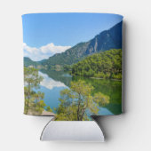 Schilderachtig Lake Foto Blikjeskoeler (Achterkant)