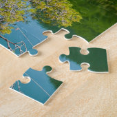Schilderachtig Lake Foto Legpuzzel (Zijkant)