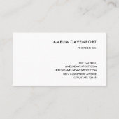 Schilderachtig landbergen en meer visitekaartje (Achterkant)