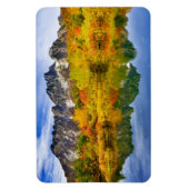 Schilderachtig landschap bos en bergen magneet (Verticaal)