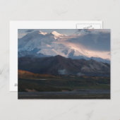 Schilderachtig landschap Denali, Alaska Briefkaart (Voorkant / Achterkant)