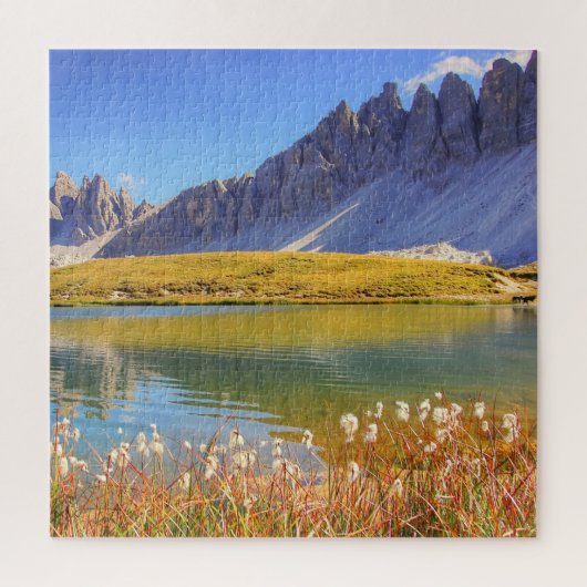 Schilderachtig landschap in het Dolomietengebergte Legpuzzel (Verticaal)